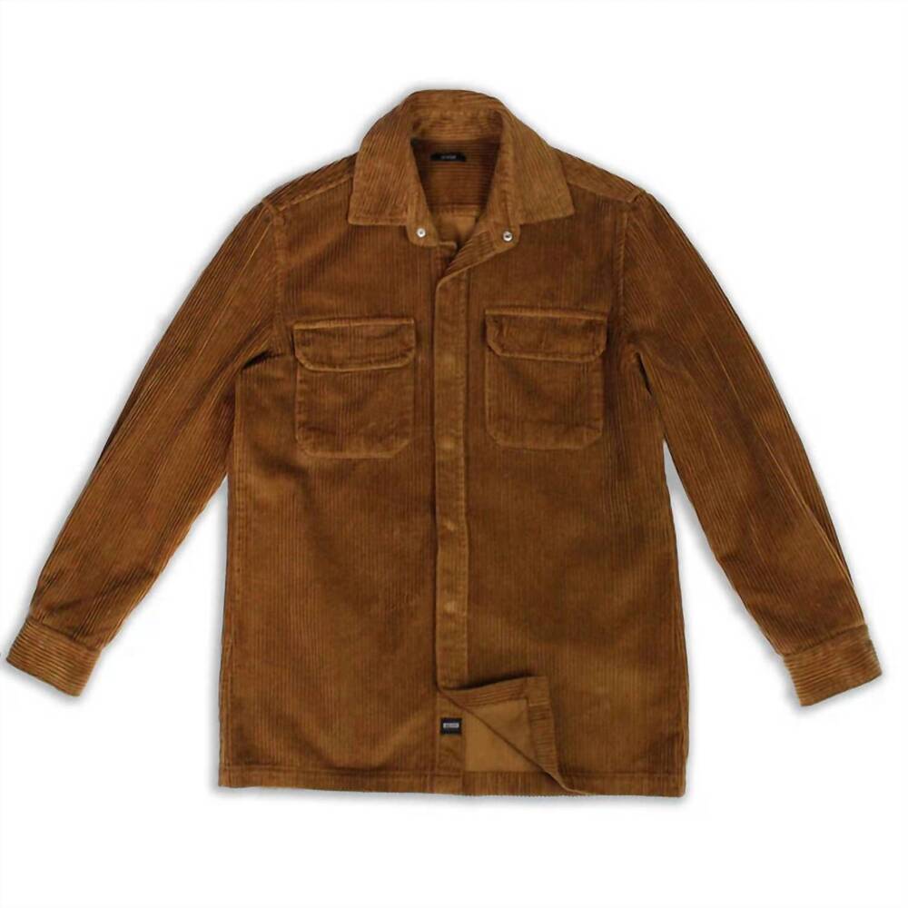 NEW BENSON men's asheville corduroy jacket in camel